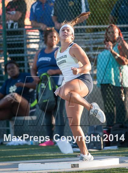 Thumbnail 2 in CIF SS Track and Field Masters Meet (Girls Events) photogallery.