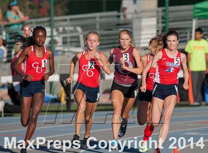 Thumbnail 2 in CIF SS Track and Field Masters Meet (Girls Events) photogallery.
