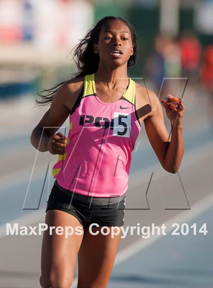 Thumbnail 1 in CIF SS Track and Field Masters Meet (Girls Events) photogallery.