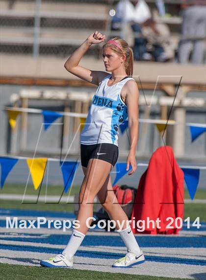 Thumbnail 2 in CIF SS Track and Field Masters Meet (Girls Events) photogallery.