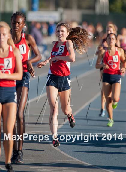 Thumbnail 3 in CIF SS Track and Field Masters Meet (Girls Events) photogallery.