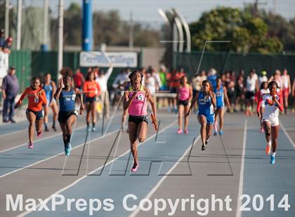 Thumbnail 2 in CIF SS Track and Field Masters Meet (Girls Events) photogallery.