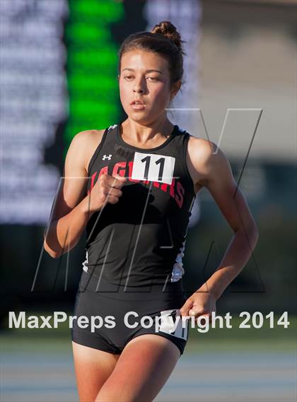Thumbnail 1 in CIF SS Track and Field Masters Meet (Girls Events) photogallery.