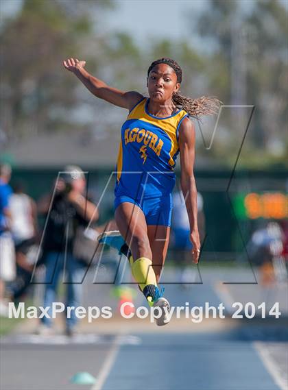 Thumbnail 3 in CIF SS Track and Field Masters Meet (Girls Events) photogallery.