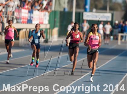 Thumbnail 1 in CIF SS Track and Field Masters Meet (Girls Events) photogallery.