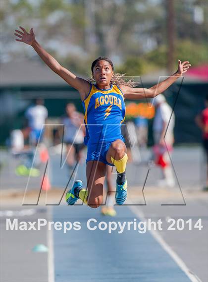 Thumbnail 2 in CIF SS Track and Field Masters Meet (Girls Events) photogallery.
