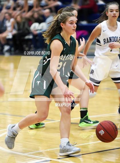 Thumbnail 2 in Randolph School vs St. John Paul II photogallery.