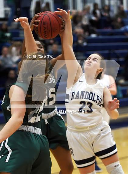 Thumbnail 3 in Randolph School vs St. John Paul II photogallery.