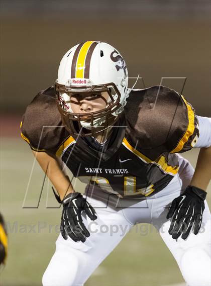 Thumbnail 2 in Hill @ St. Francis (CIF CCS D2 Playoff) photogallery.
