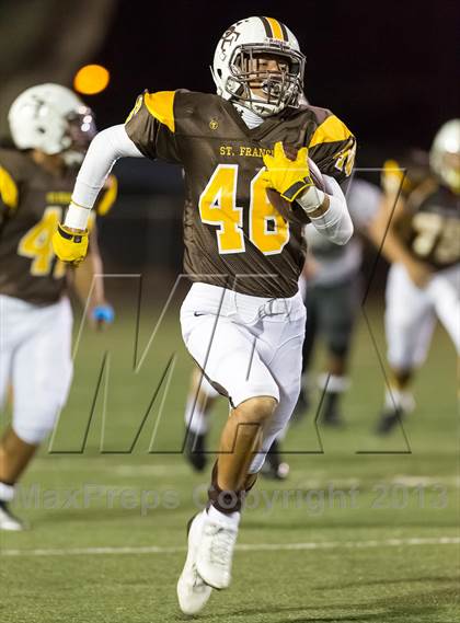 Thumbnail 1 in Hill @ St. Francis (CIF CCS D2 Playoff) photogallery.