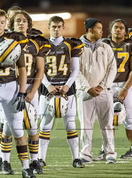 Thumbnail 3 in Hill @ St. Francis (CIF CCS D2 Playoff) photogallery.