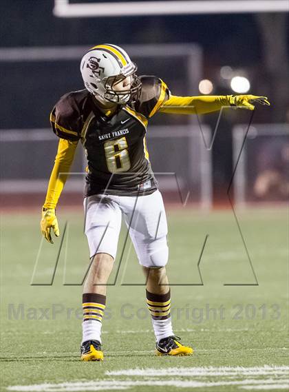 Thumbnail 3 in Hill @ St. Francis (CIF CCS D2 Playoff) photogallery.
