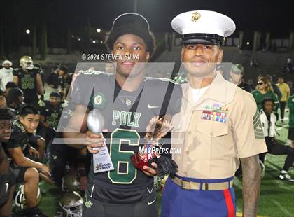 Thumbnail 2 in Long Beach Poly vs. Serra (Honor Bowl) photogallery.