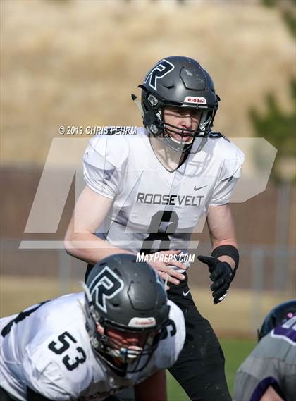 Thumbnail 1 in Roosevelt vs. Discovery Canyon (CHSAA 3A Round 1 Playoff) photogallery.