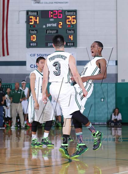 Thumbnail 1 in Crossroads @ Providence (CIF SS Playoffs) photogallery.