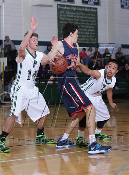 Thumbnail 2 in Crossroads @ Providence (CIF SS Playoffs) photogallery.