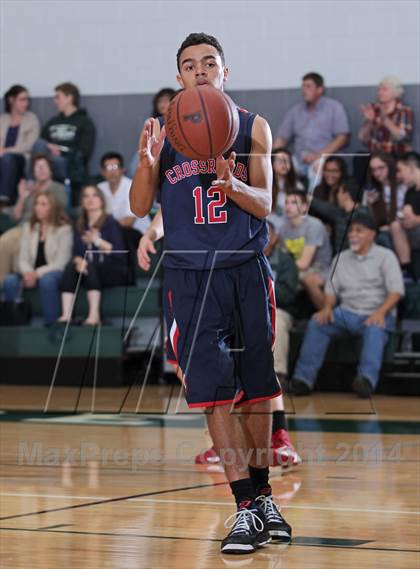 Thumbnail 1 in Crossroads @ Providence (CIF SS Playoffs) photogallery.