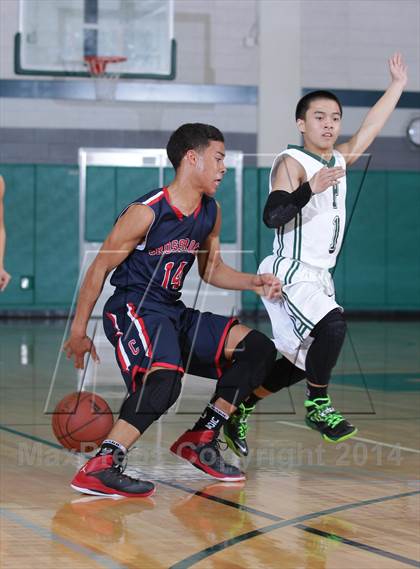Thumbnail 2 in Crossroads @ Providence (CIF SS Playoffs) photogallery.
