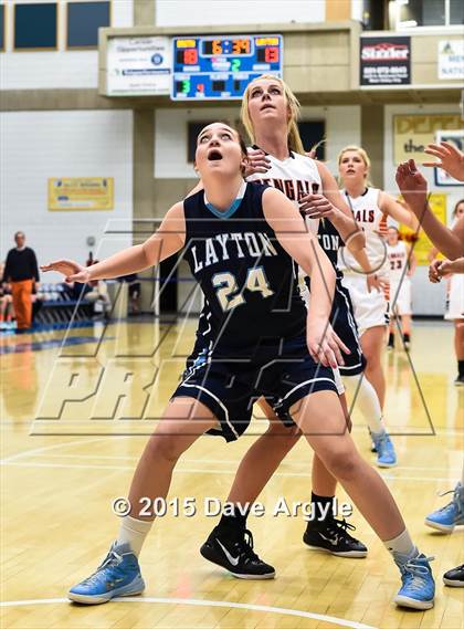 Thumbnail 1 in Layton vs. Brighton (UHSAA Quarterfinal) photogallery.