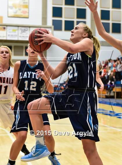 Thumbnail 3 in Layton vs. Brighton (UHSAA Quarterfinal) photogallery.