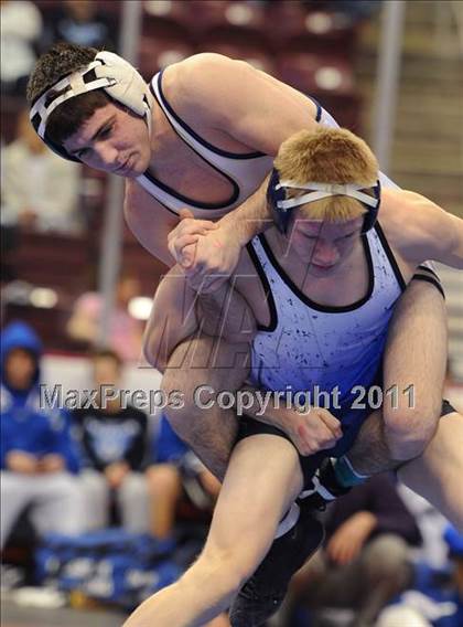 Thumbnail 2 in Council Rock South vs Nazareth (PIAA AAA Round V Consolations) photogallery.