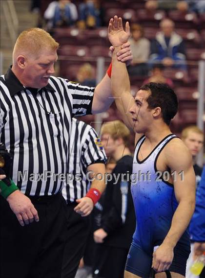 Thumbnail 3 in Council Rock South vs Nazareth (PIAA AAA Round V Consolations) photogallery.