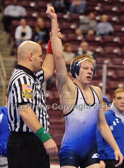 Thumbnail 3 in Council Rock South vs Nazareth (PIAA AAA Round V Consolations) photogallery.