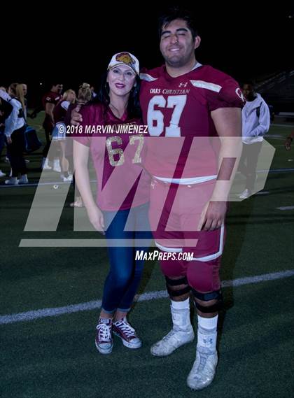 Thumbnail 1 in Chaminade @ Oaks Christian (CIF D1 Round 1 Playoff) photogallery.