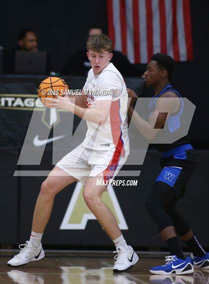 Thumbnail 2 in Buchanan vs Windward (Warrior Holiday Showcase) photogallery.