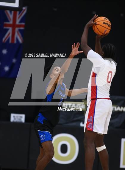 Thumbnail 2 in Buchanan vs Windward (Warrior Holiday Showcase) photogallery.