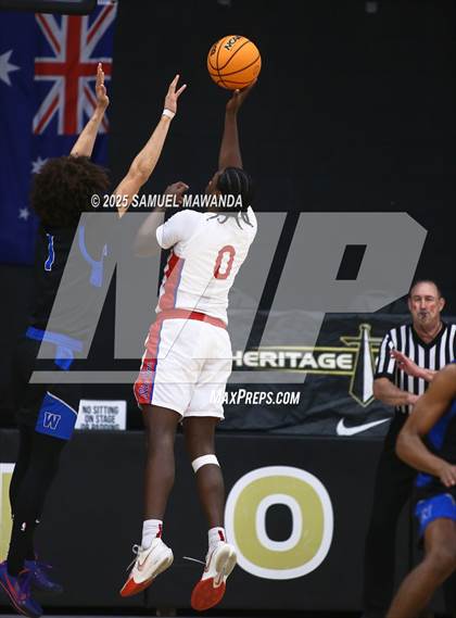 Thumbnail 3 in Buchanan vs Windward (Warrior Holiday Showcase) photogallery.