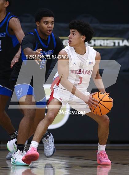 Thumbnail 2 in Buchanan vs Windward (Warrior Holiday Showcase) photogallery.