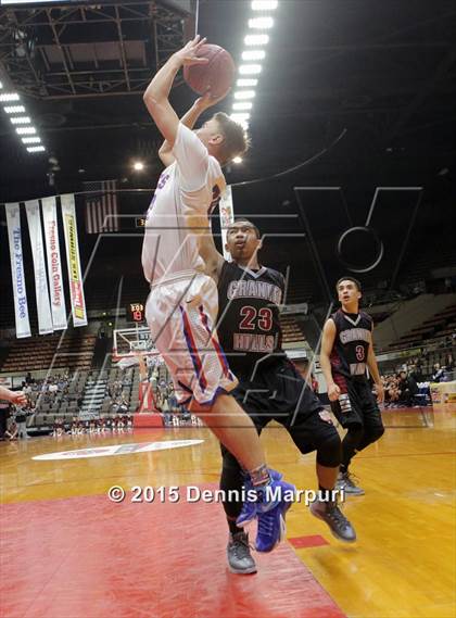 Thumbnail 2 in Immanuel vs. Granite Hills (CIF CS D4 Final) photogallery.