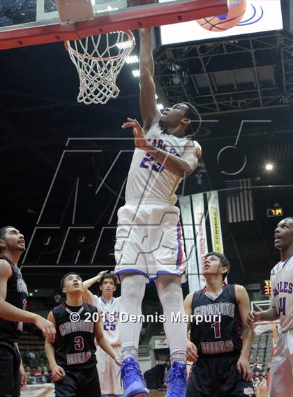 Thumbnail 1 in Immanuel vs. Granite Hills (CIF CS D4 Final) photogallery.