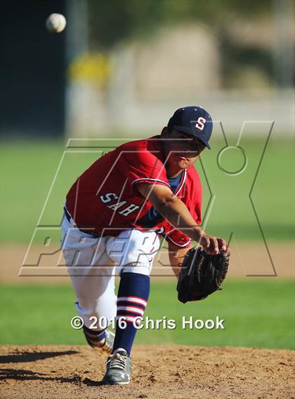 Thumbnail 2 in Sahuarita vs. Sahuaro (Lancer Baseball Classic) photogallery.