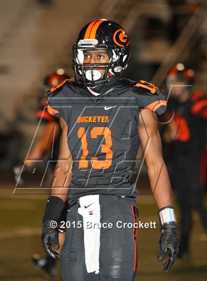 Thumbnail 3 in Gilmer vs. Pleasant Grove (UIL 4A Bi-District) photogallery.