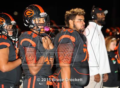 Thumbnail 2 in Gilmer vs. Pleasant Grove (UIL 4A Bi-District) photogallery.