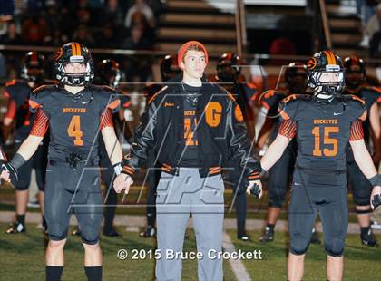 Thumbnail 1 in Gilmer vs. Pleasant Grove (UIL 4A Bi-District) photogallery.