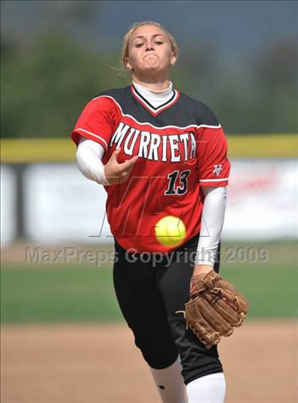 Thumbnail 2 in Murrieta Valley vs Fullerton (Michelle Carew Classic) photogallery.