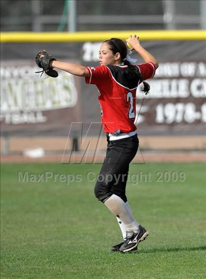 Thumbnail 2 in Murrieta Valley vs Fullerton (Michelle Carew Classic) photogallery.