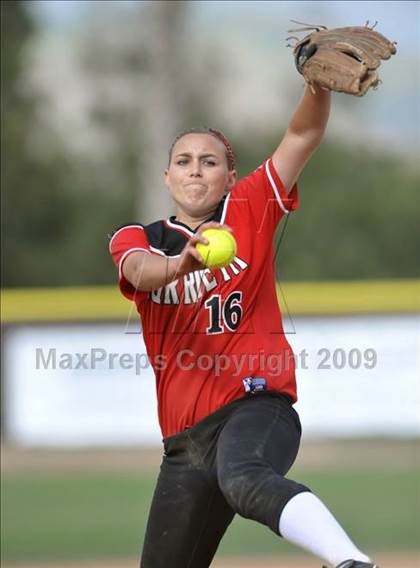 Thumbnail 2 in Murrieta Valley vs Fullerton (Michelle Carew Classic) photogallery.