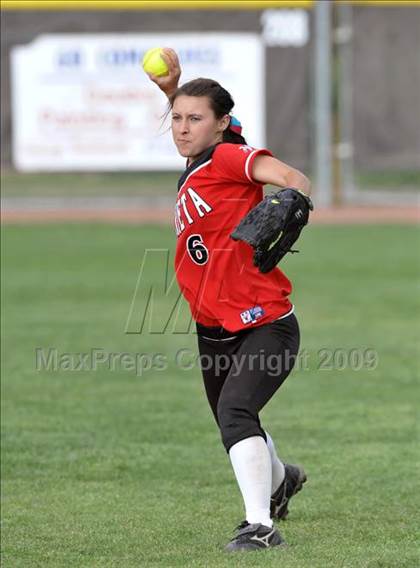 Thumbnail 2 in Murrieta Valley vs Fullerton (Michelle Carew Classic) photogallery.
