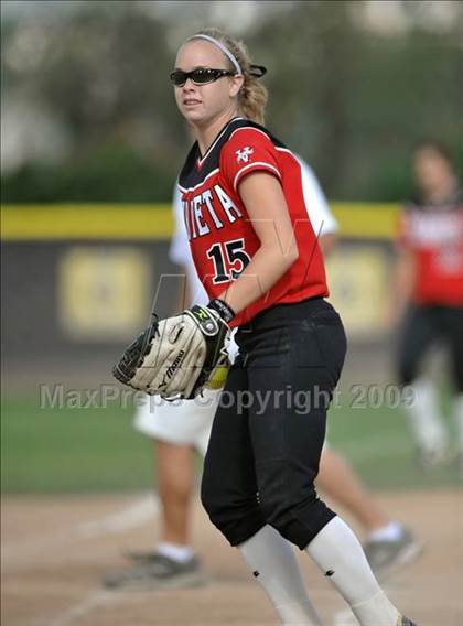 Thumbnail 1 in Murrieta Valley vs Fullerton (Michelle Carew Classic) photogallery.