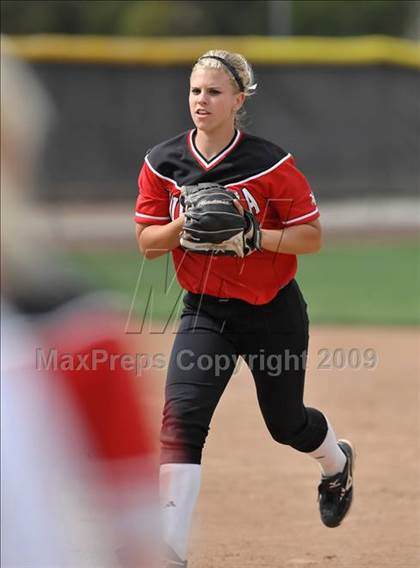 Thumbnail 3 in Murrieta Valley vs Fullerton (Michelle Carew Classic) photogallery.