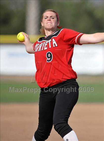 Thumbnail 3 in Murrieta Valley vs Fullerton (Michelle Carew Classic) photogallery.