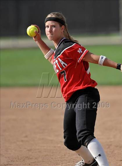Thumbnail 1 in Murrieta Valley vs Fullerton (Michelle Carew Classic) photogallery.