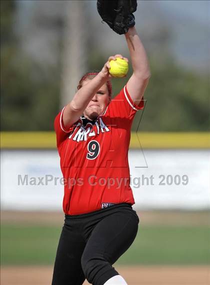 Thumbnail 2 in Murrieta Valley vs Fullerton (Michelle Carew Classic) photogallery.