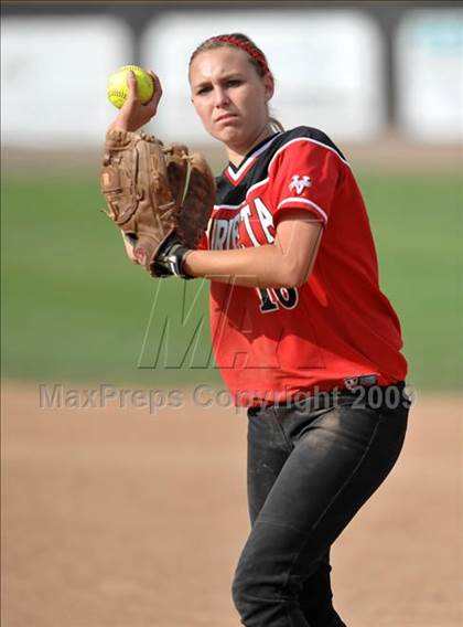 Thumbnail 2 in Murrieta Valley vs Fullerton (Michelle Carew Classic) photogallery.