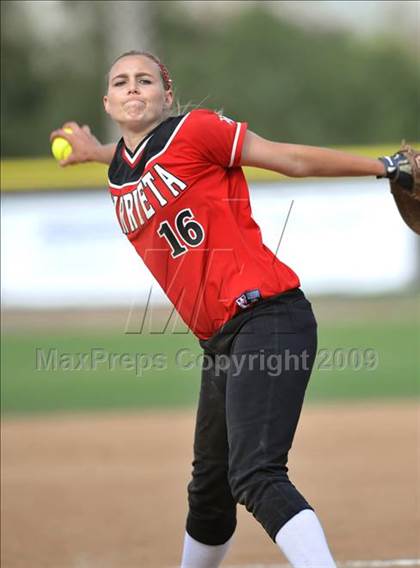 Thumbnail 3 in Murrieta Valley vs Fullerton (Michelle Carew Classic) photogallery.