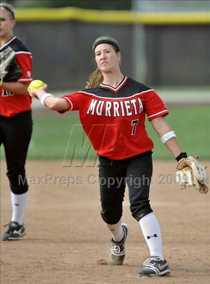 Thumbnail 2 in Murrieta Valley vs Fullerton (Michelle Carew Classic) photogallery.